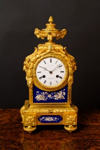 Olde Time French Gilded Ormolu Mantel Clock