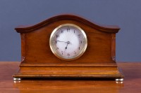 Olde Time Edwardian mahogany mantel clock