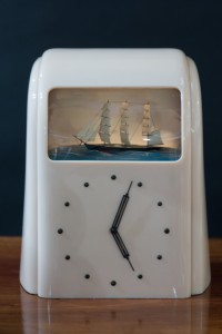 Olde Time Vitascope Electric Clock