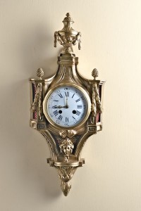 Olde Time French Ormolu Cartel Clock