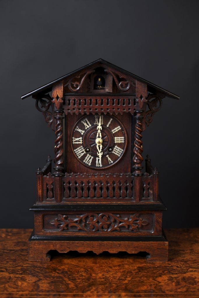 Victorian Mantel Cuckoo Clock Olde Time Antique Clocks and Barometers
